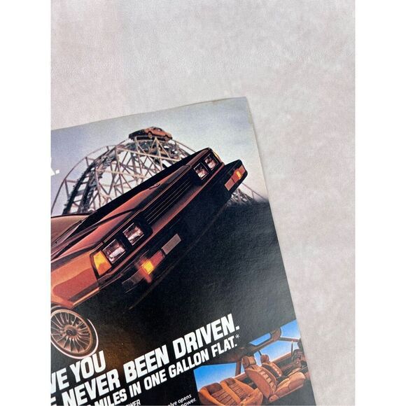 Vintage DATSUN 200-SX CAR Vintage 1970's Magazine Ad - Picture 4 of 6